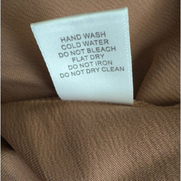 Women’s Maxi Dress Sz Large Strappy Open Back Side Slit Cameo - Picture 11 of 11